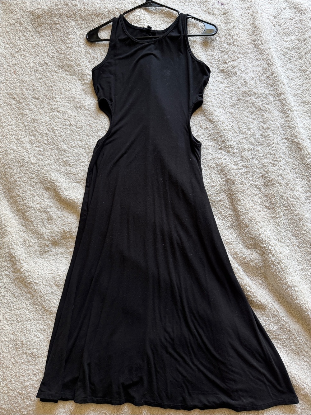 Black Cutout Maxi Dress - Sleeveless Elegant Evening Dress